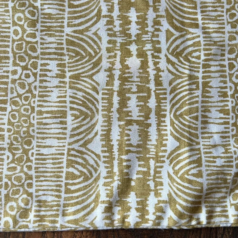 Robert Allen Global Lines Amber Pillow Cover